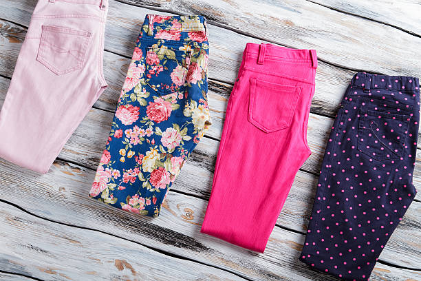 istock Blue and pink trousers. 538353428