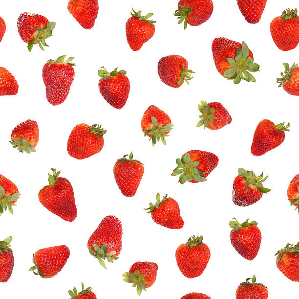 FRAISE motif sans couture. - Photo