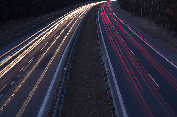 istock The Image of fuzzy light car 538355732