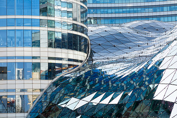 istock Modern Glass Architecture in Warsaw, Poland 538355907