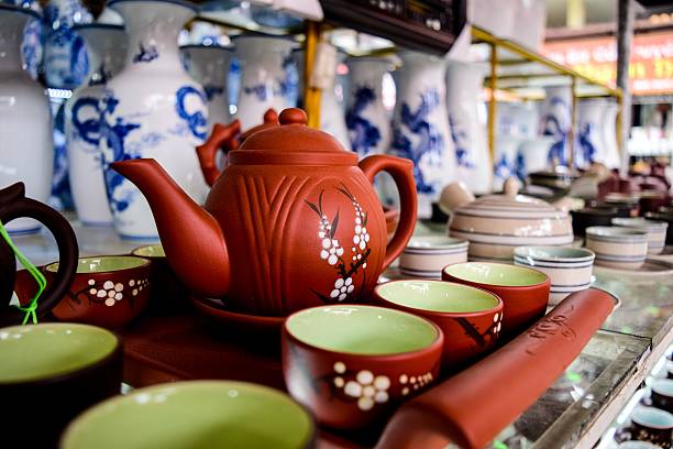 istock Pottery products of Bat Trang ancient ceramic village 538355957