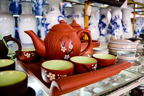 istock Pottery products of Bat Trang ancient ceramic village 538355959