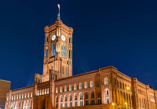 istock The townhall of Berlin at night 538356482