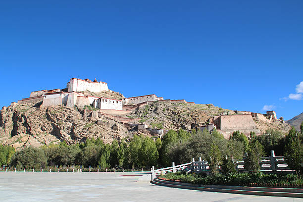 Lhasa , Tibet China view in Autumn