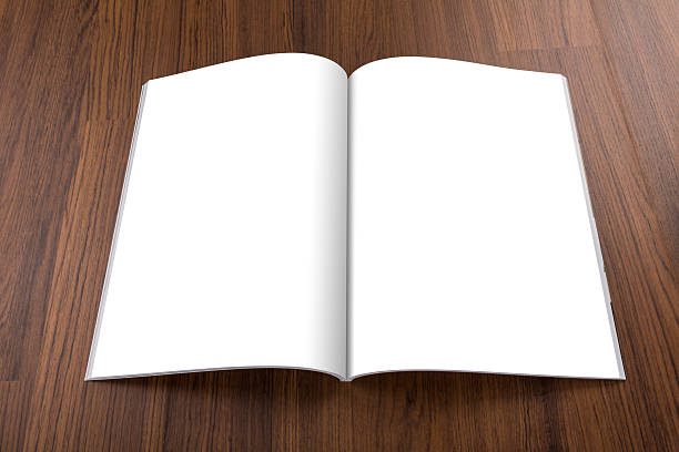 istock Blank catalog,brochure, magazines,book mock up on wood backgroun 538358875