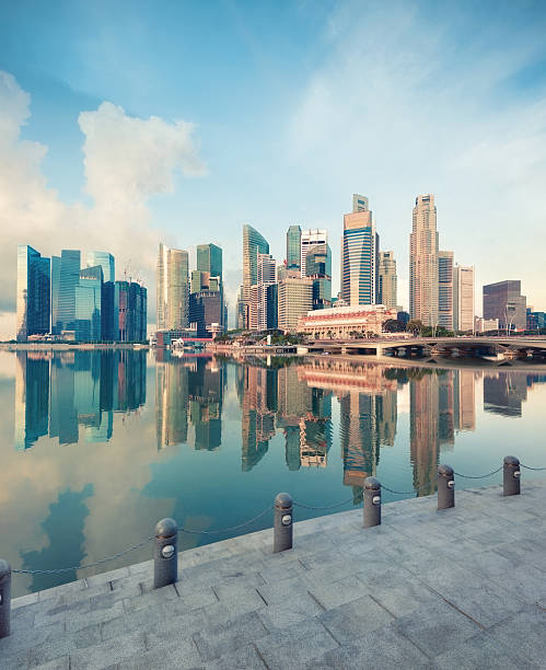 istock View of central Singapore 538359244