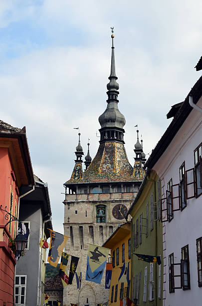 istock Clock Tower in Sighisoara, Romania 538360291