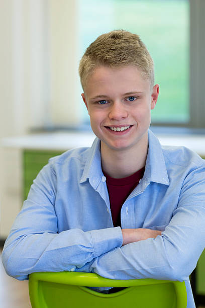istock Portrait of a school boy 538361140