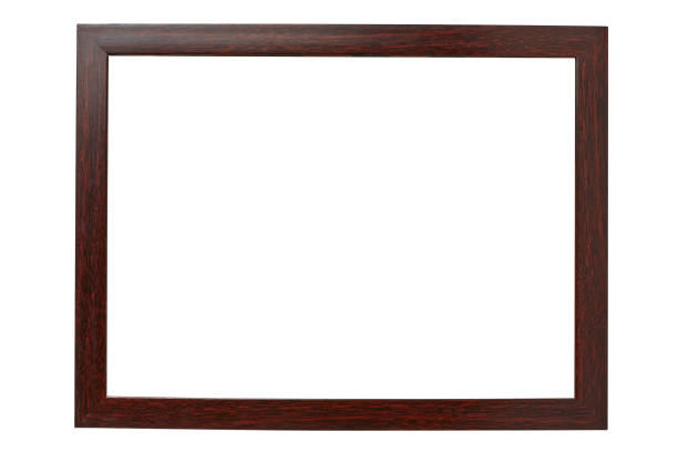 istock Classic Wooden Frame Isolated on White 538362060