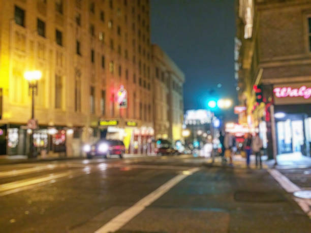 istock Abstract blurry background: San Francisco city 538363196
