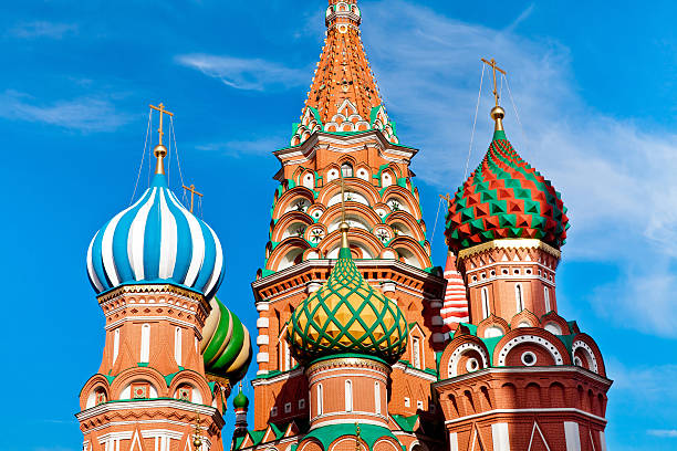 istock St. Basil's Cathedral on Red square in Moscow, Russia 538363400