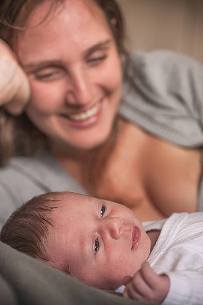istock One month baby and his Mother 538365770