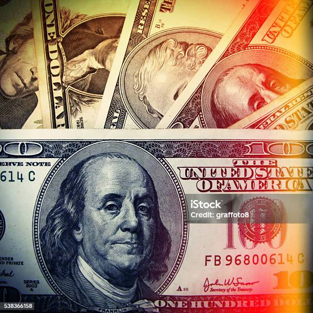 Dollars Closeup Stock Photo - Download Image Now - Banking, Business, Business Finance and Industry