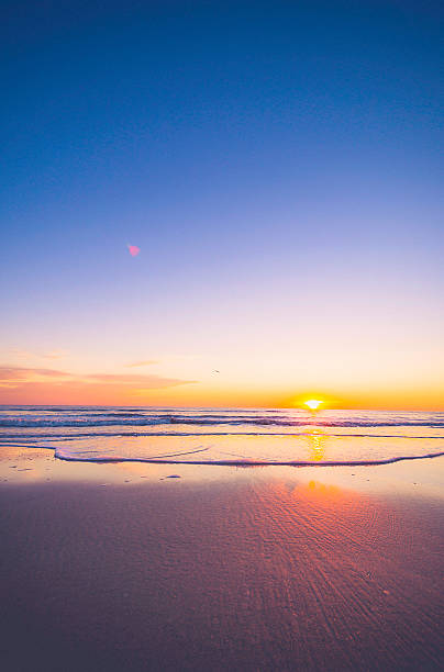istock Sunrise over idyllic deserted beach. Outer Banks, North Carolina, USA 538366830
