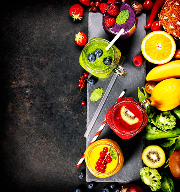 istock Fresh smoothies and fruits 538367092
