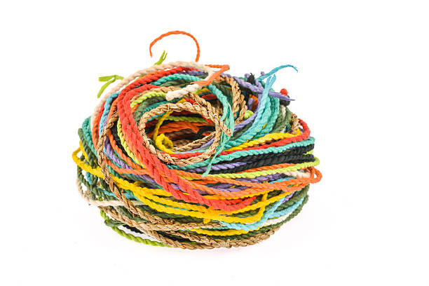 istock colorful rope  made from mulberry paper 538368913