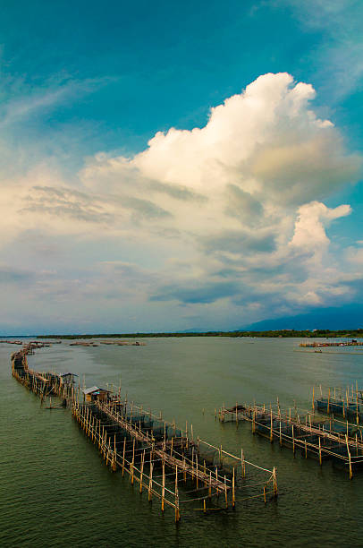 istock Floating basket and enormous clouds. 538371169