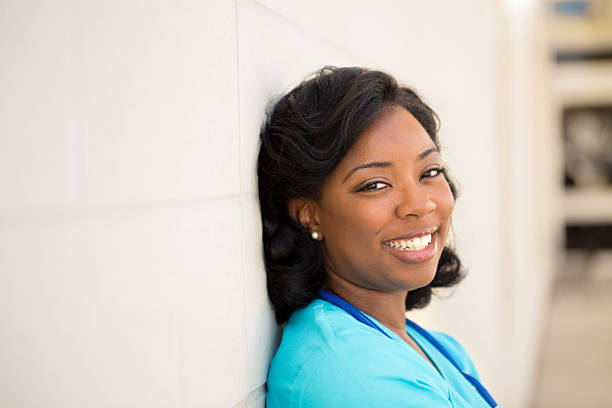 istock African American Female Nurse 538372991