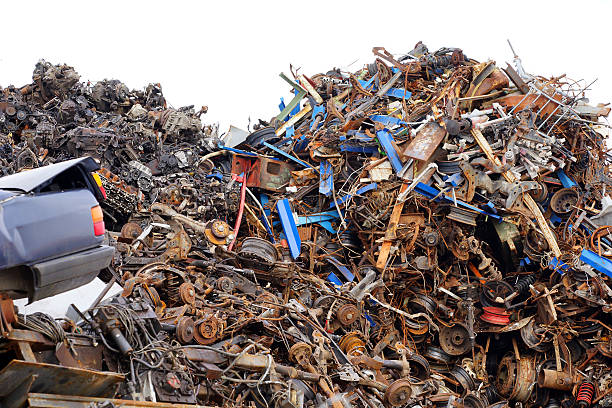 istock Scrapyard wasteyard with cars and rust 538389207