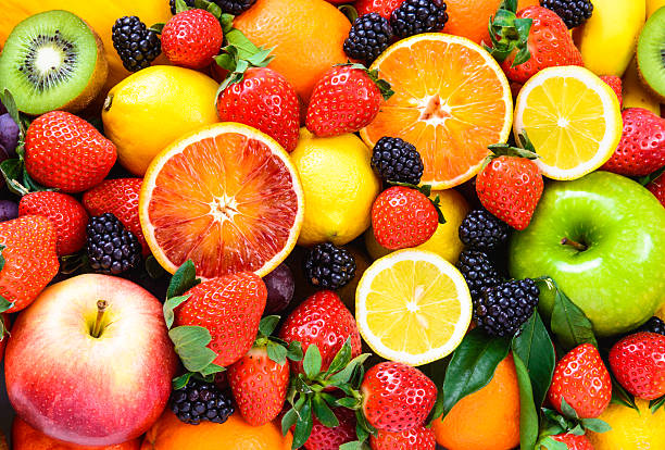 Fresh fruits. Fresh fruits background.Colorful organic fruits background. Citrus Fruit stock pictures, royalty-free photos & images