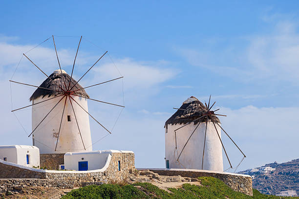istock The famous Mykonos windmills 538391519