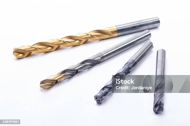 Twisted Drill Stock Photo - Download Image Now - Drill, 2015, Chrome