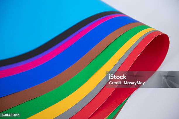 Colorful Bended Papers Stock Photo - Download Image Now - Rainbow, Paper,  Swirl Pattern - iStock