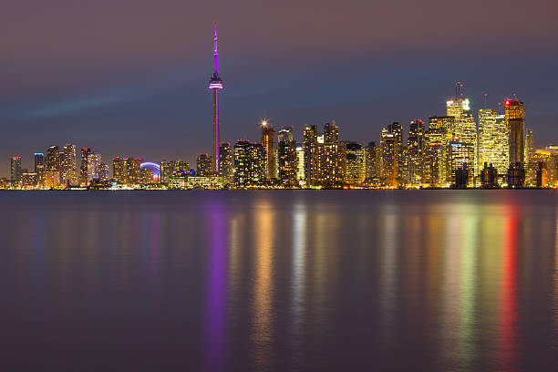 istock Toronto Skyline at Sunset Christmas 538395847