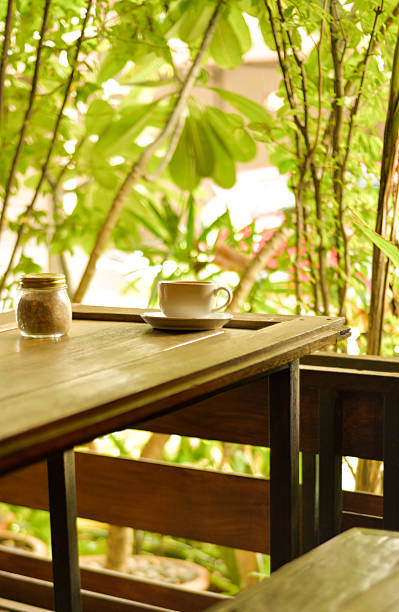istock Coffee in Coffee Shop/Garden Setting, Thailand 538396471