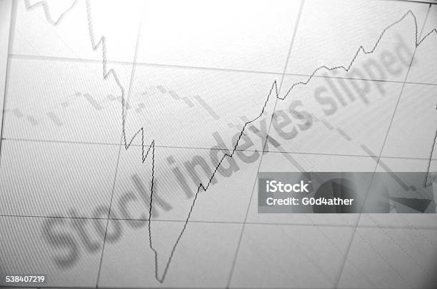 Falling Market Stock Photo - Download Image Now - 2015, Candlestick Holder, Chart