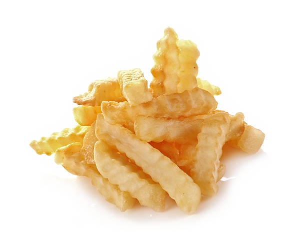 istock French fries isolated on white background 538407395