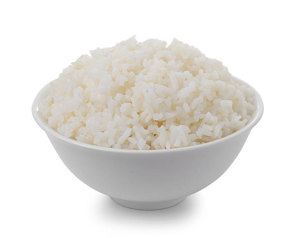 istock bowl full of rice on white background 538408347