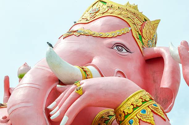 istock Ganesh statue in public temple Thailand 538409427