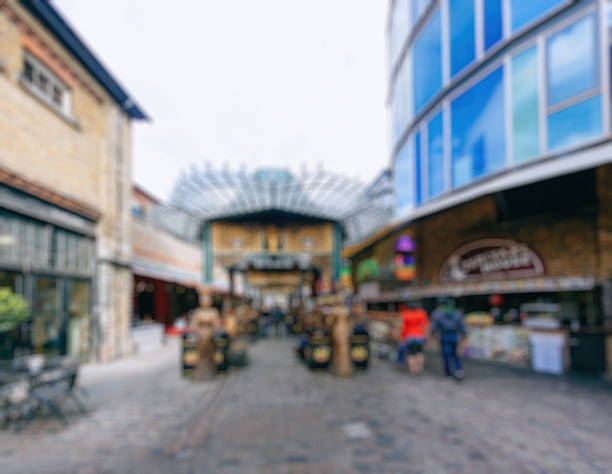 istock Abstract blurry background: Camdem Lock Market 538446224