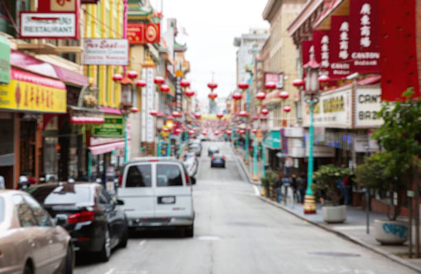 istock Abstract blurry background: San Francisco city 538446422