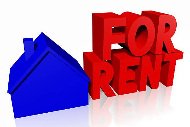 istock 3D house for rent concept 538446508