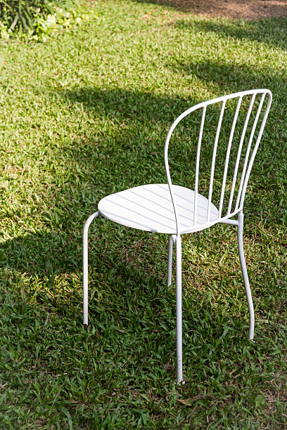 istock white iron garden chair 538447499