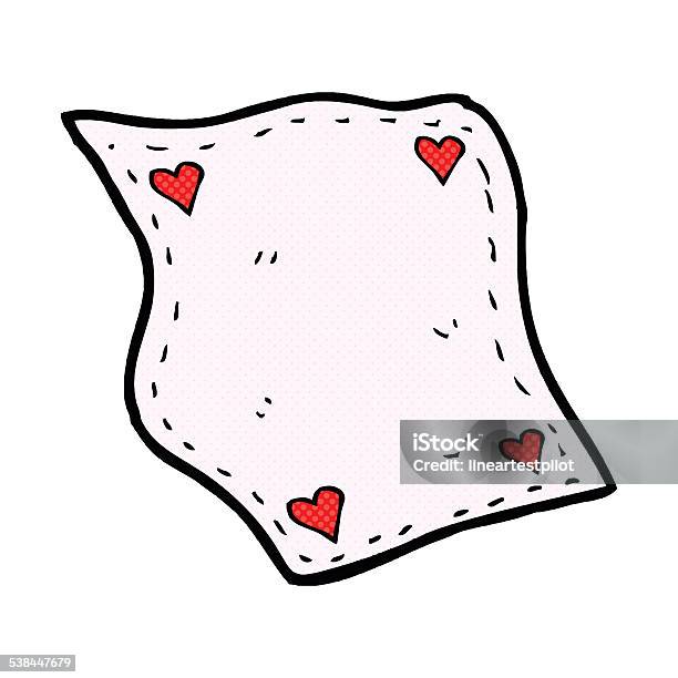 Comic Cartoon Handkerchief Stock Illustration - Download Image Now -  Handkerchief, Spotted, Assistance - iStock