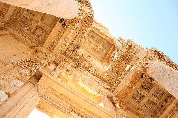 эфес - ephesus greek culture temple greece стоковые фото и изображения