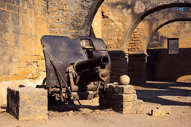 istock Cannon in old portuguese fort 538449506