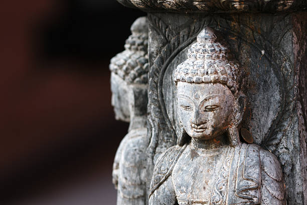 Stone statue of a Buddha