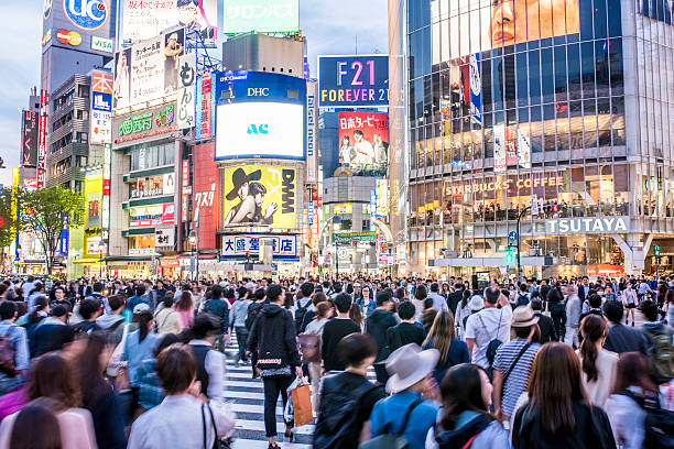 istock Shibuya Crossing, Tokyo at dusk 538452172