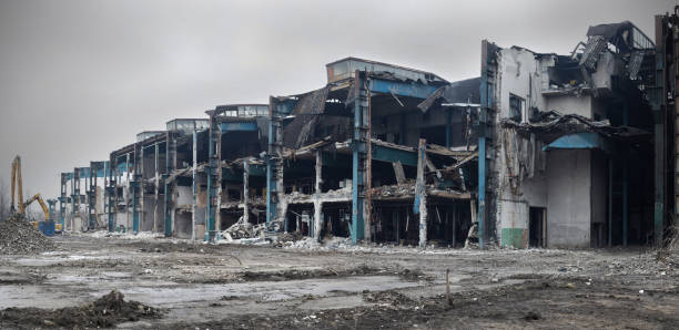 istock Abandoned Industrial Buildings 538452487