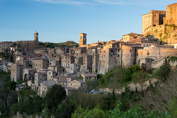 istock Last sunshine in Sorano 538452586