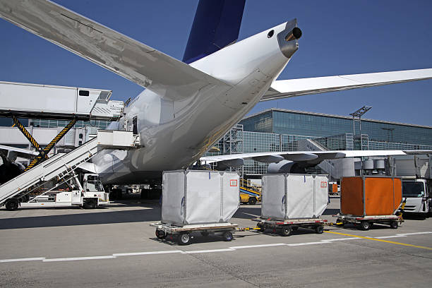 istock Huge airliner being prepared for departure 538453434