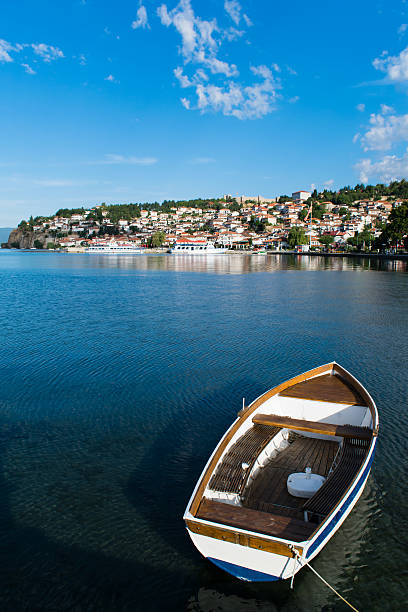 istock Fishing boat in Ohrid lake 538453770