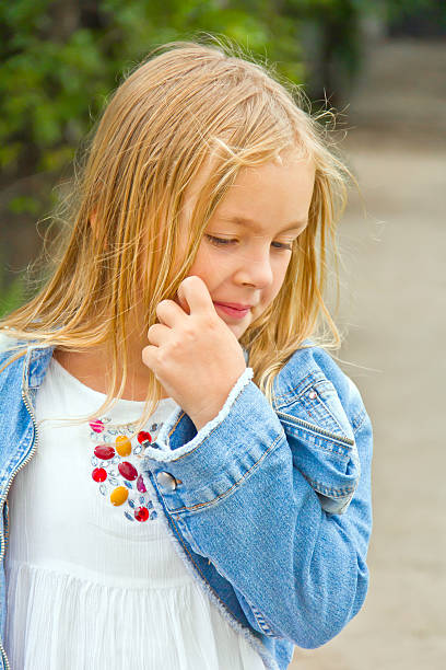 istock Cute girl in summer 538454391