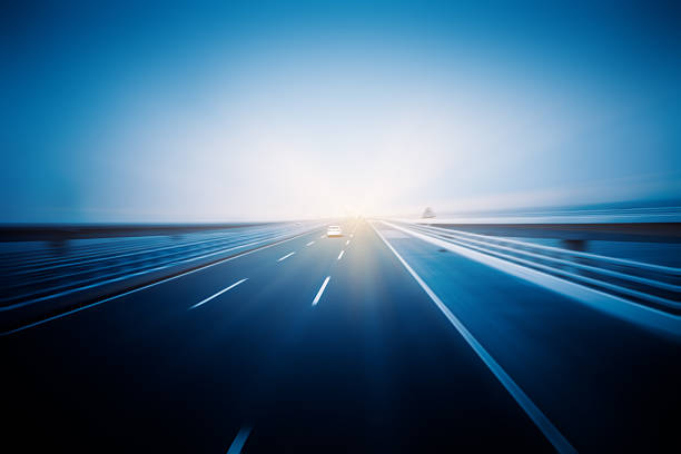 istock Car driving on sea-crossing bridge,qingdao 538457796