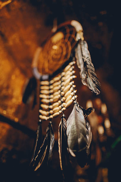 istock Dreamcatcher hanging in the room 538459834