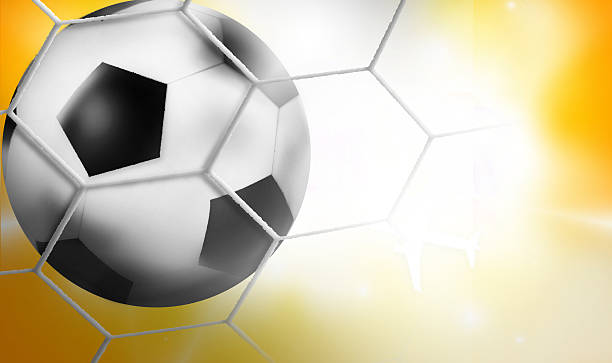 istock Goal - Football Background Ball 3D Design Graphic 538467712